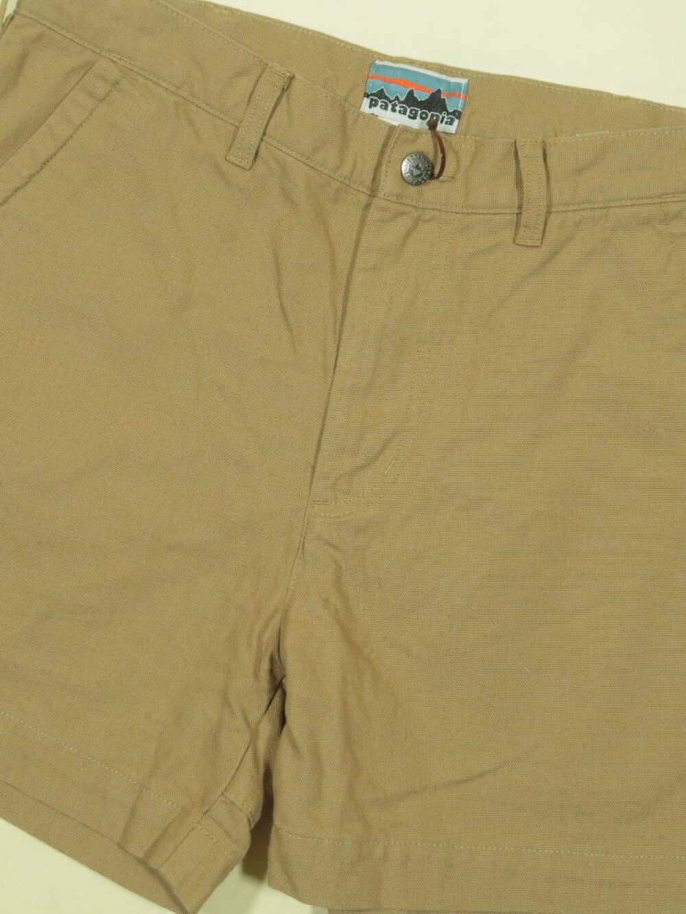 Patagonia Heritage Stand Up Shorts Mens 32 Slab Khaki Brown Canvas New